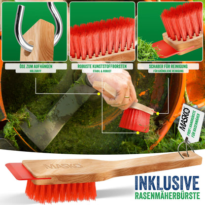 MASKO® Rasentraktorheber XXL 450 kg Hebebühne für Aufsitzmäher - Blau