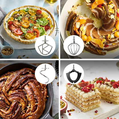 Kenwood Titanium Chef Baker KVC85.004SI Küchenmaschine Waage Silber