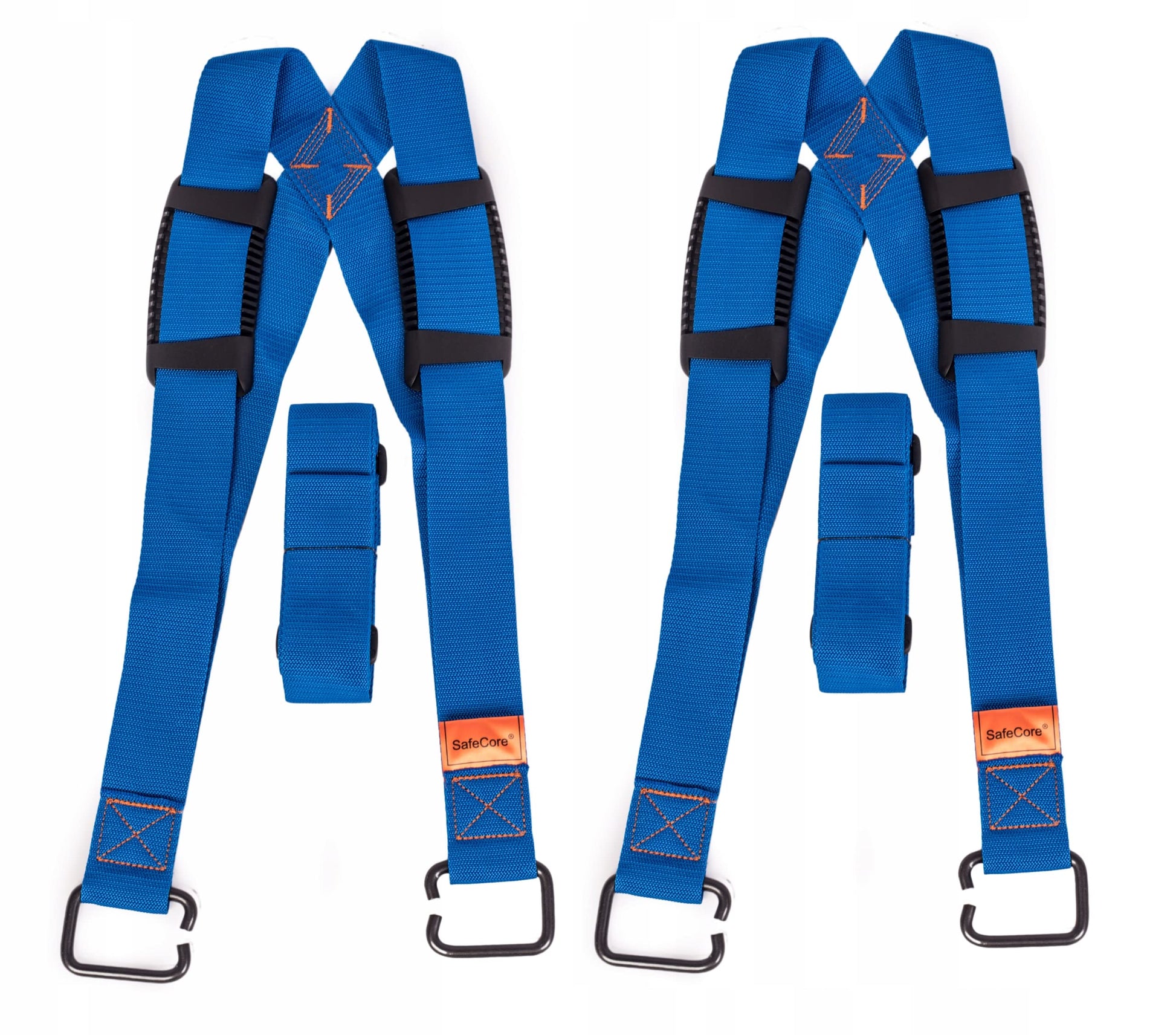 SafeCore Möbeltragegurte für 2 Personen bis 450 kg, 3,5 m Spannweite – Tragegurt-Set mit Schultergurten und Verstellern
