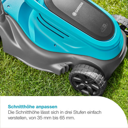 Gardena EasyMax 30/18V Akku-Rasenmäher Set mit Power for All-Akku