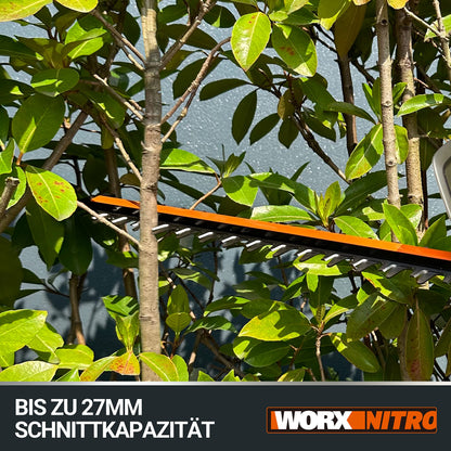 WORX WG286E.9 Nitro Profi Akku Heckenschere - 40V ohne Akku