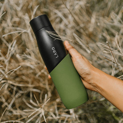 LARQ Movement PureVis 710ml UV-Trinkflasche - Black/Pine
