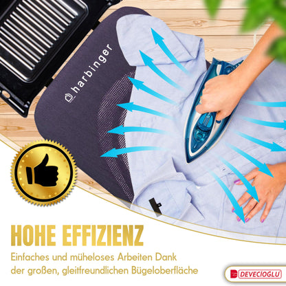 DEVECIOĞLU Tischbügelbrett MM126 - Klappbar Dampfbügelstation