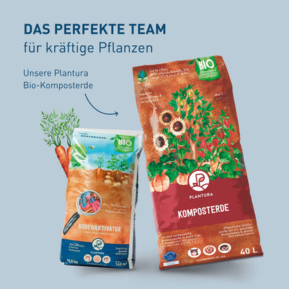 Plantura Bio-Bodenaktivator mit Mykorrhiza-Pilzen, 10,5 kg für 140 m²