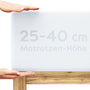Wolkenfeld Frida Spannbettlaken 200x220–220x240 cm Baumwolle weiss – Jersey-Leintuch für hohe Matratzen