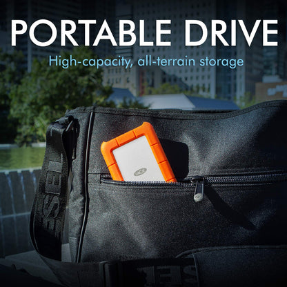 LaCie Rugged Mini Portable Externe Festplatte 4TB USB-C für PC/Mac