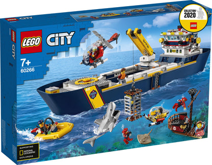 LEGO City Meeresforschungsschiff - Tauchboot Spielzeug