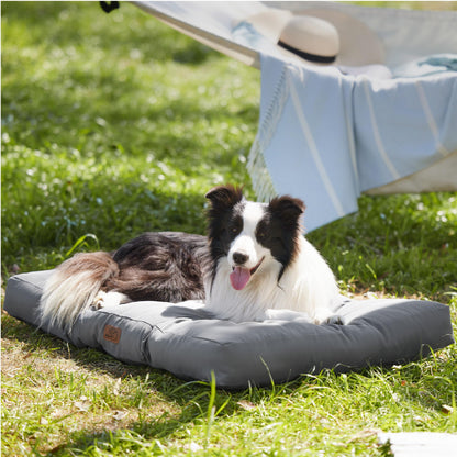 BEDSURE Hundekissen XL waschbar, Hundebett 111 x 89 cm grau