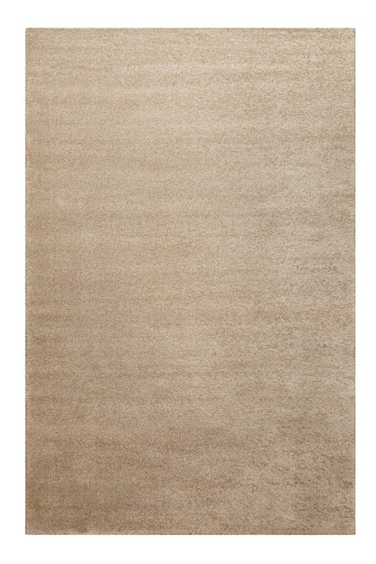 Homie Living LIDO Kurzflor Teppich - 200x290 cm Sand beige