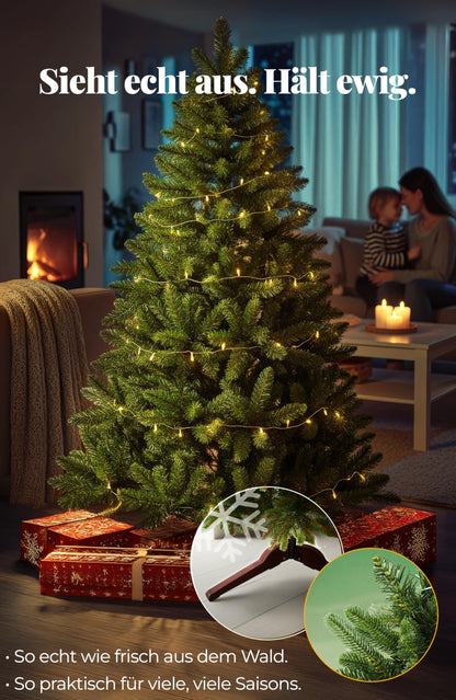 Menz Premium Künstlicher Weihnachtsbaum – Grün 180 cm