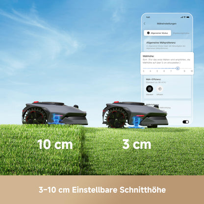 MOVA LiDAX Ultra 800 Mähroboter, kabellos, 3D-LiDAR, 800 m²