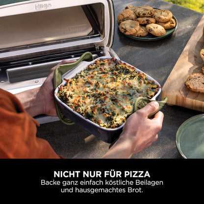 Ninja Artisan MO201AMZEU Outdoor-Pizzaofen Heissluftfritteuse - Grün