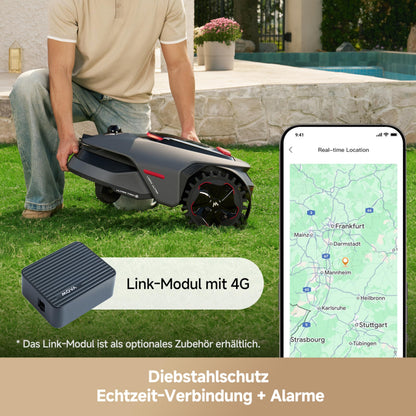 MOVA LiDAX Ultra 1200 Mähroboter ohne Begrenzungskabel mit 3D-LiDAR