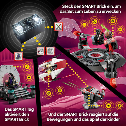 LEGO Star Wars 75427 SMART Play A-Wing Duell im Thronsaal Bauset
