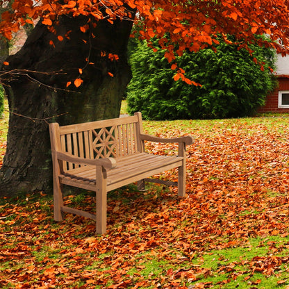 CLP Teak Vollholz Gartenbank Florida I – Sitzbank 150 cm