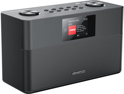 KENWOOD CR-ST100S Smart-Radio Internetradio DAB+ Schwarz