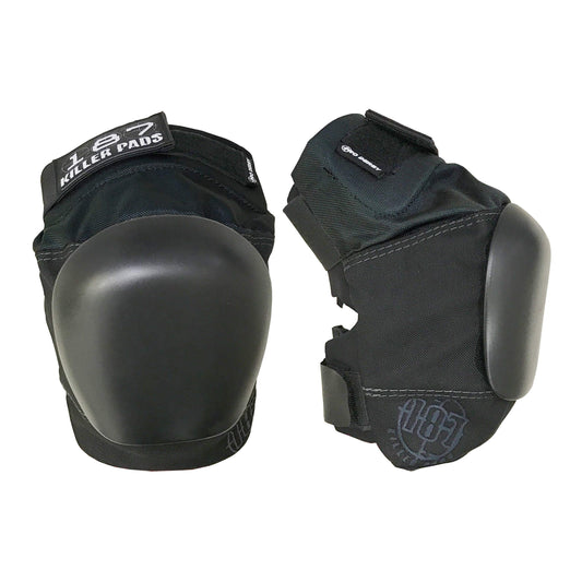 Killer Pads Pro Derby Knieschoner – Schwarz, Grösse L