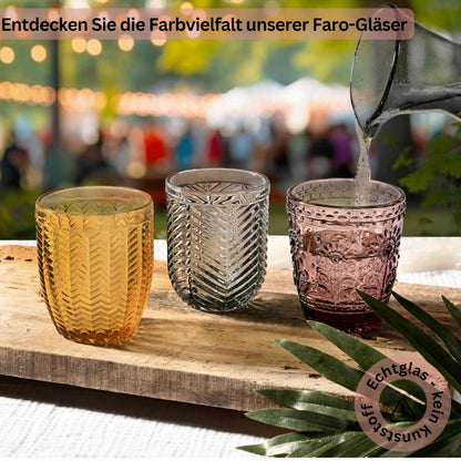 Sänger Porto Trinkgläser-Set, 6-teilig, mehrfarbig, 310 ml