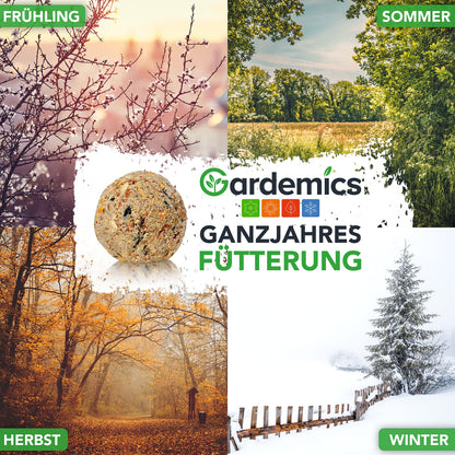 Gardemics Meisenknödel ohne Netz, Insekten-Knödel 200 Stück 18 kg