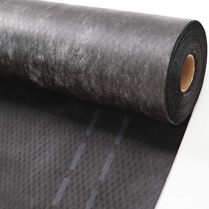 Aquagart Diffusionsoffene Dachunterspannbahn 130g/m² Schwarz 50m
