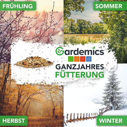 Gardemics Wildvogelfutter Mehlwürmer Ganzjährig 20 Kg