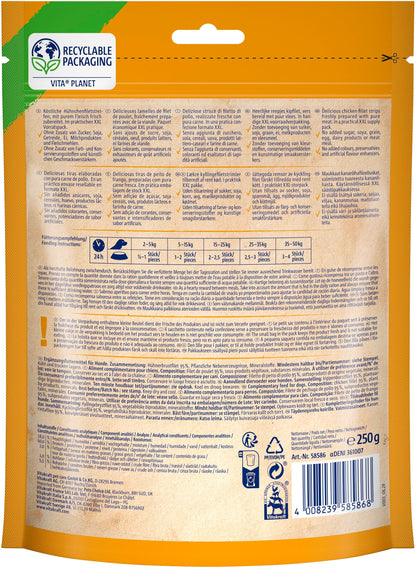 Vitakraft Pure Chicken XXL Filets Hundeleckerli, 6x 250 g