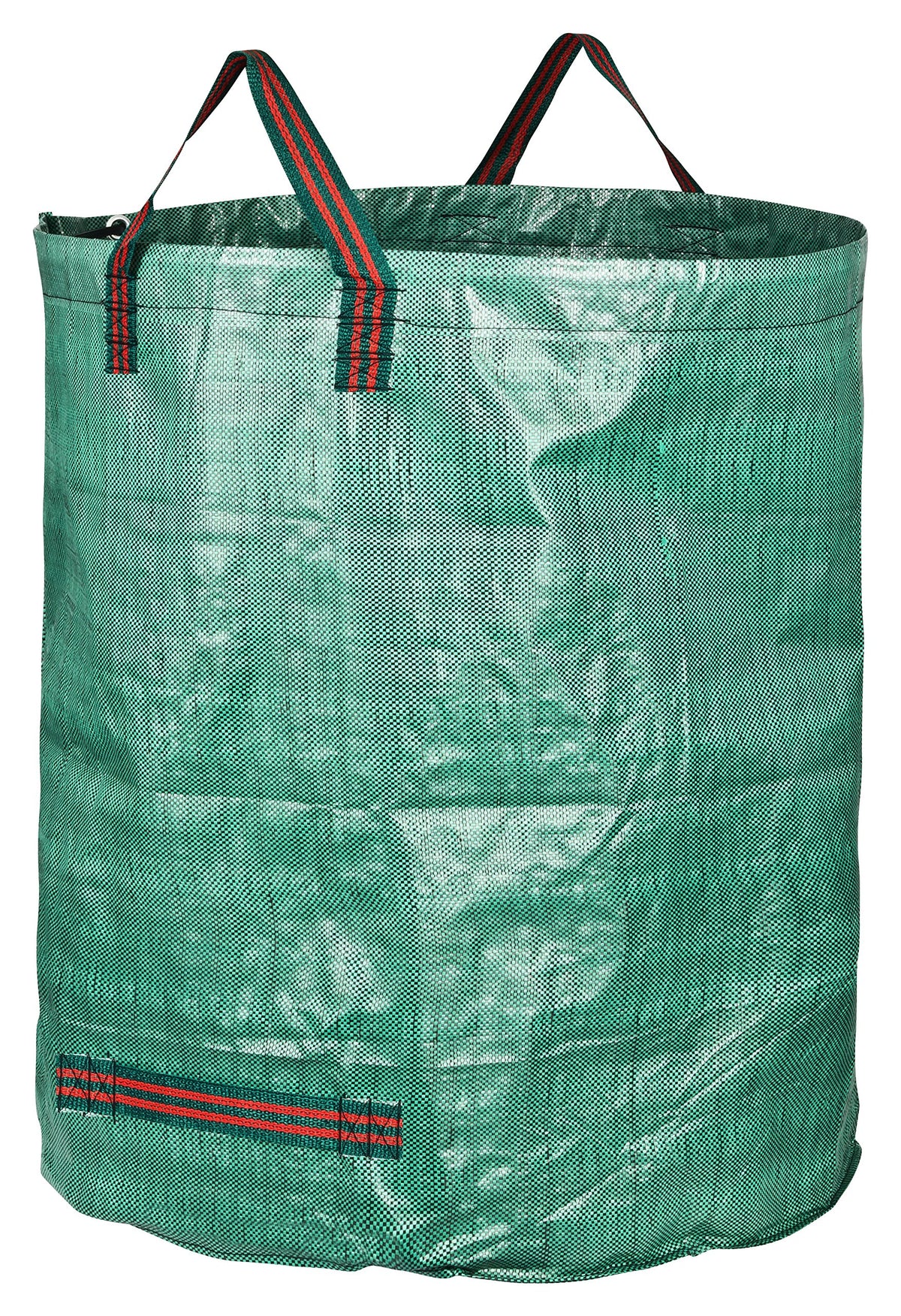 GardenMate Profi-Gartensack 500 l, reissfestes PP-Gewebe, 5er-Set mit vier Griffen und Springring