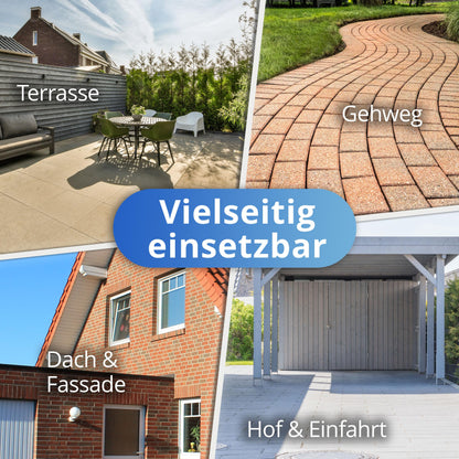 Nanoprotect Steinimprägnierung Konzentrat gegen Grünbelag - 1 kg