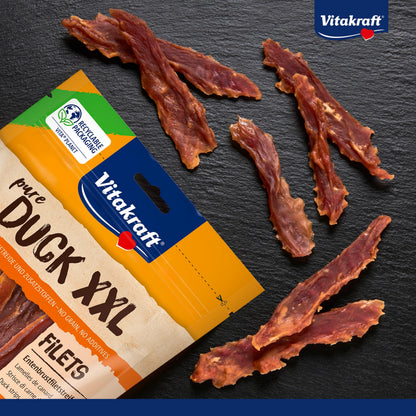 Vitakraft Pure Duck XXL Entenbrustfiletstreifen Hundeleckerli