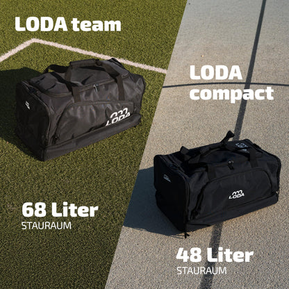 LODA compact Multifunktions-Sporttasche Rucksack 48 Liter