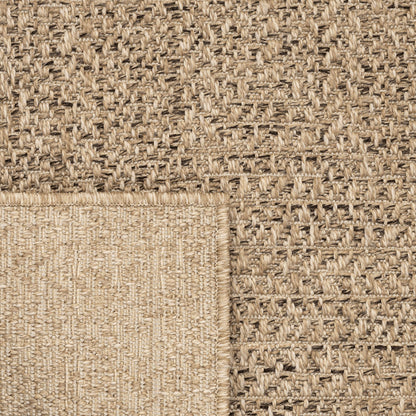 Teppich-Traum Outdoor Teppich Jute-Look beige/braun 140x200 cm