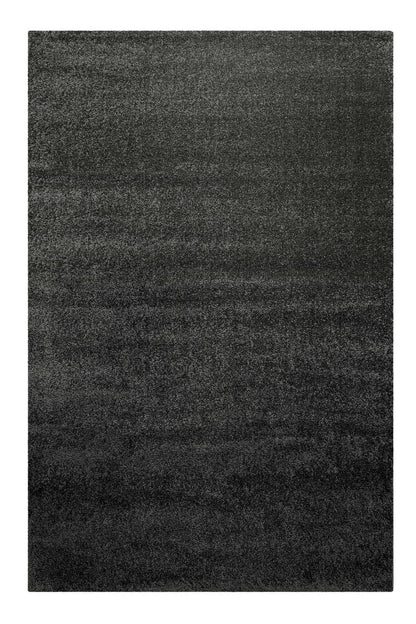 Homie Living LIDO moderner Kurzflor Teppich 200x290 cm Anthrazit