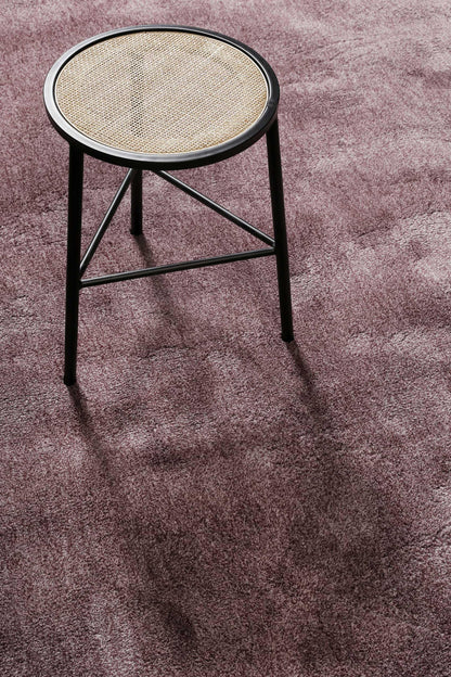 Homie Living Sienna Hochflor Teppich - Lila Meliert 200x290 cm