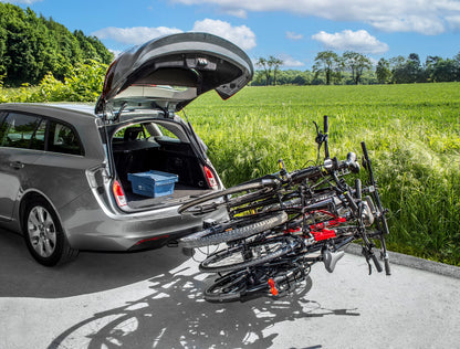 EUFAB AMBER 4 Fahrradträger - Anhängerkupplung für 4 Fahrräder
