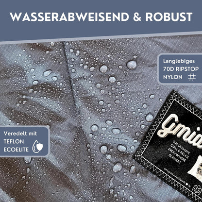 BERGTIGER GMIATLI 3in1 Outdoor Decke - ultraleicht & wasserabweisend