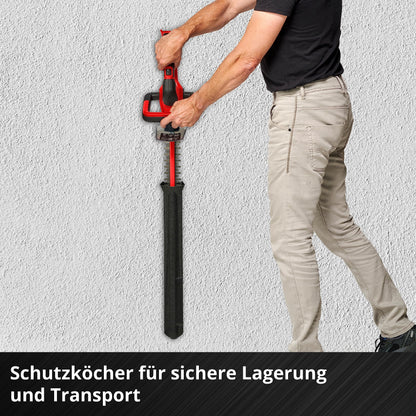 Einhell Akku-Heckenschere GC-CH 18/50 Li PXC – 4.0 Ah Set