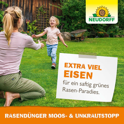 Neudorff RasenDünger Moos- & UnkrautStopp Rasendünger - 18 kg
