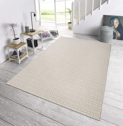 NORTHRUGS Coin In- & Outdoor Teppich - Grau 240x340cm Wetterfest