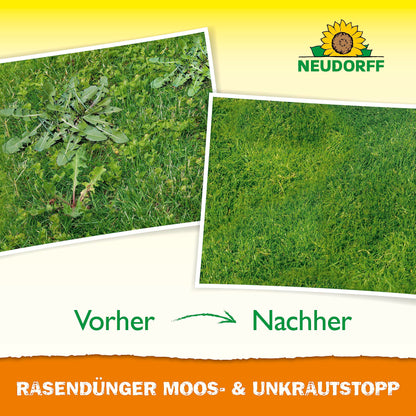 Neudorff RasenDünger Moos- & UnkrautStopp Rasendünger - 18 kg