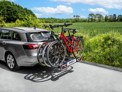 EUFAB AMBER 3 Fahrradträger - E-Bike Anhängerkupplung Schwarz