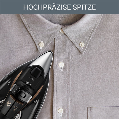 Rowenta Focus Excel DW5325 Dampfbügeleisen – schwarz/kupfer