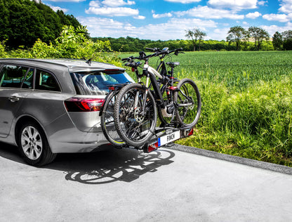 EUFAB FINCH 11584 Anhängerkupplung Fahrradträger für 2 Fahrräder