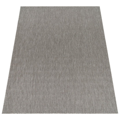 Paco Home Outdoor Teppich Sisaloptik Grau 160x220 cm wetterfest