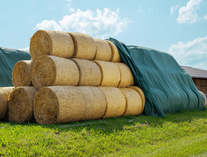 AGRI plus Strohvlies Abdeckvlies - 9,8 x 6 m reissfest