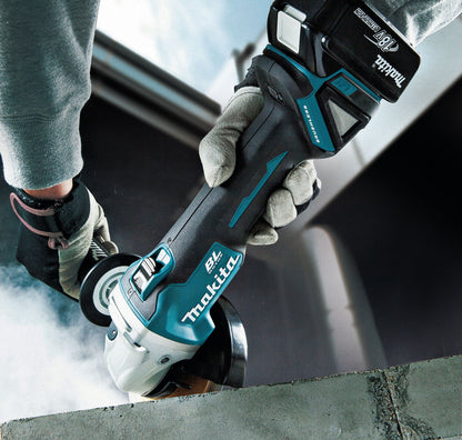 Makita DGA504RFJ3 Akku-Winkelschleifer - 18V Set mit 2 Akkus